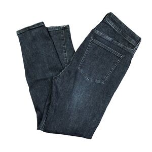 Pistola Arielle moto dark rinse skinny jeans decorative zippers front seam 30